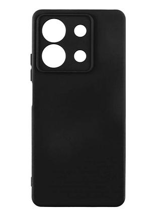 Чехол силиконовый full camera для xiaomi redmi note 13 pro 5g poco x6 5g с защитой камеры черный