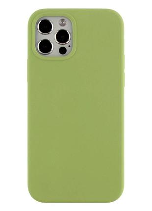 Чехол силиконовый full size для iphone 11 pro защита камеры mint