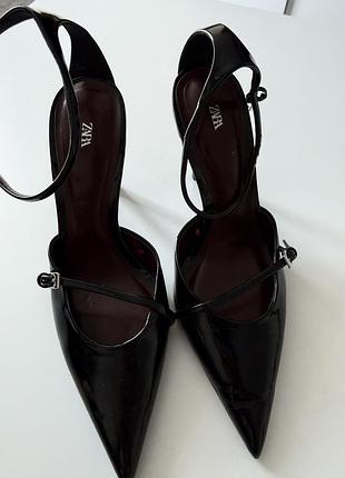 Шикарные каблуки zara 41