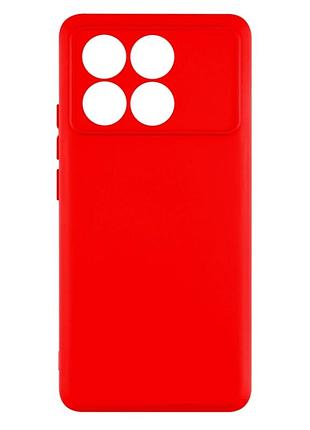 Чохол силіконовий full camera для xiaomi 14 tpu із захистом камери 14.red