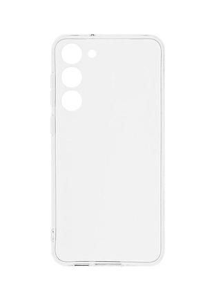 Прозорий чохол tpu для samsung galaxy s23 plus 5g захист камери легкий 155 мм