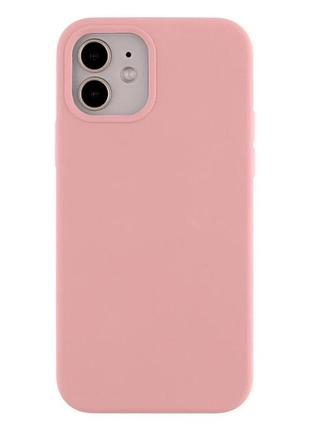 Чехол силиконовый full size для iphone 11 защита камеры легкий 06.light pink