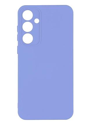 Чохол силіконовий full case для samsung galaxy a55 5g захист камери tpu ліловий