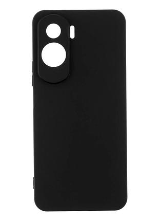 Чохол tpu matte 1.3 mm для honor 90 lite чорний протиударний із захистом камери