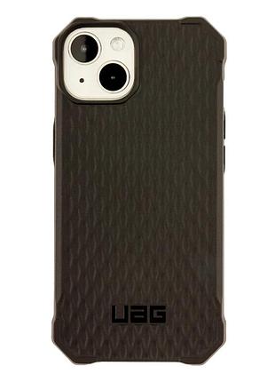 Чехол противоударный uag armor для iphone 13 силиконовый с максимальной защитой черный