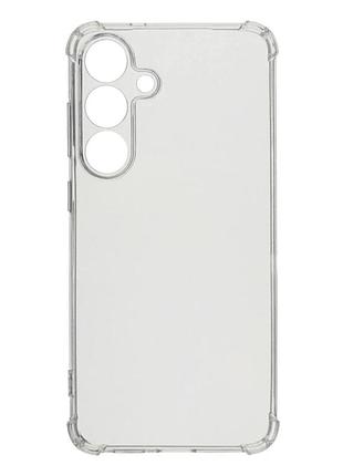 Прозрачный чехол tpu для samsung galaxy s25 plus 5g защита камеры легкий вес transparent
