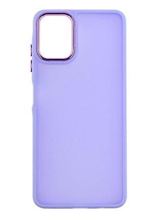Чехол tpu+pc space ii для samsung galaxy s25 ultra 5g защита камеры фиолетовый