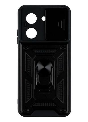 Чохол протиударний armor guard shield для xiaomi redmi a5 4g з підставкою захист камери чорний