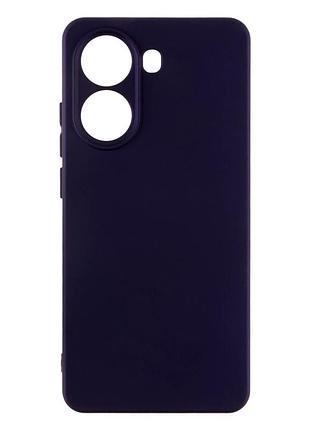 Чохол силіконовий full camera для xiaomi poco x7 pro 5g із захистом камери фіолетовий