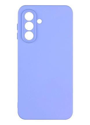Чехол силиконовый full camera для samsung galaxy a17 a175 a17 5g a176 с защитой камеры микрофибра 05.lilac