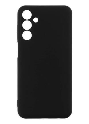 Чехол tpu matte 1.3mm для samsung galaxy m15 5g черный противоударный с защитой камеры
