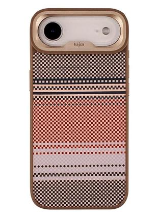 Чехол накладка с magsafe для iphone 17 air tpu микрофибра защита камеры desert gold o-ring