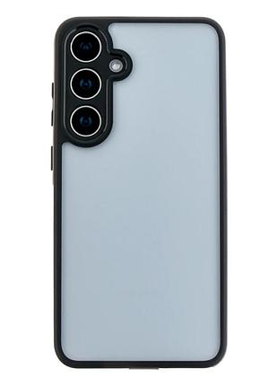 Чохол tpu+pc elite для samsung galaxy s24+ 5g захист камери чорний