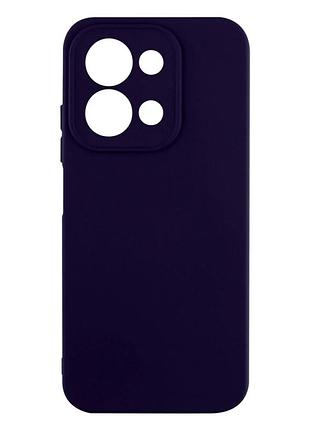 Чохол силіконовий full camera для xiaomi redmi 15c poco c85 з мікрофіброю захист камери фіолетовий