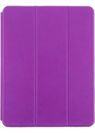Чохол smart case для ipad air 2024 2025 2022 2020 фіолетовий чохол-книжка з tpu і шкірозамінника для захисту пристрою