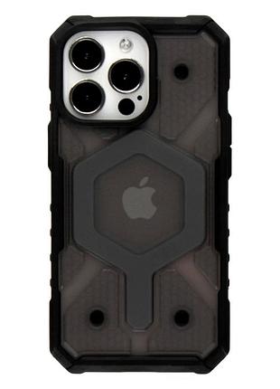 Чехол противоударный armorhex magnetic case для iphone 12 pro max tpu pc серый матовый