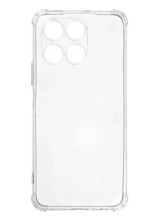 Прозрачный чехол tpu для honor x6a защита от ударов легкий вес 0.031 кг