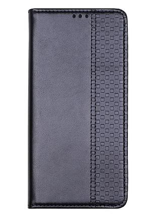 Чохол-книжка tpu pu для iphone 12 pro max класичний чорний із захистом від ударів