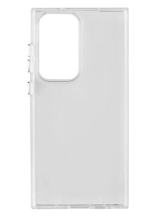 Прозрачный чехол tpu для samsung galaxy s23 ultra 5g защита камеры легкий тонкий