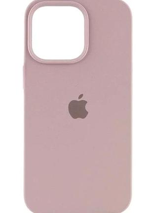 Чохол силіконовий silicone case full size для iphone 12 pro max з мікрофіброю всередині колір 10.stone