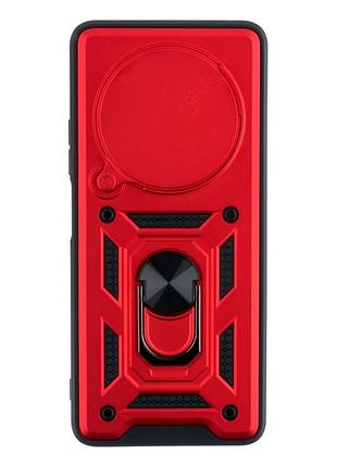 Чехол противоударный armor guard shield для xiaomi redmi 14c redmi a4 poco c75 с защитой камеры черный