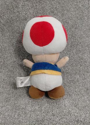 Мягкая игрушка, гриб, super mario, toad, nintendo, 2017 3