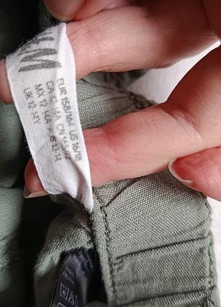 Шорты летние на девочку h&m 12-14 лет 8