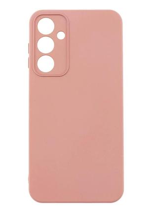 Чехол силиконовый full camera для samsung galaxy m15 5g tpu с защитой камеры цвет 19.pink sand
