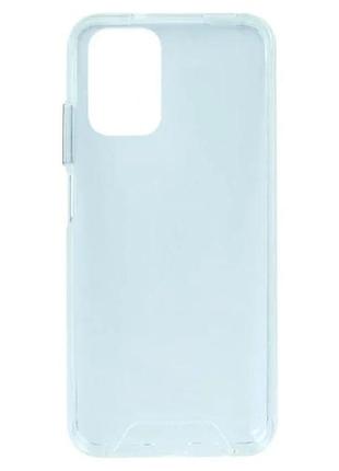 Прозрачный чехол tpu space case для xiaomi redmi a3 с защитой камеры и усиленными углами прозрачный