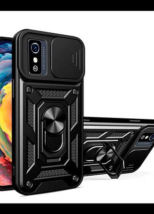 Чехол противоударный armor guard shield для zte blade l9 с защитой камеры черный