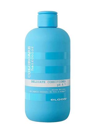 Деликатный кондиционер для волос elgon colorcare delicate conditioner ph 4.5, 300 мл