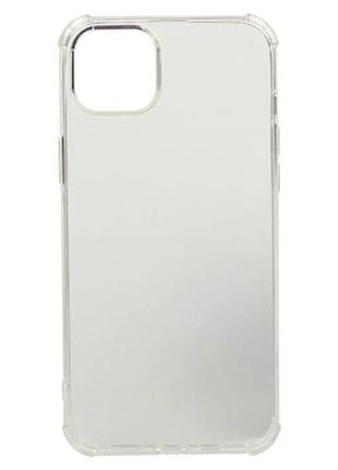 Прозорий чохол tpu virgin hard full camera для iphone 15 plus захист камери легкий 165 мм transparent