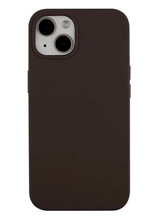 Чехол силиконовый full size для iphone 13 защита камеры противоударный цвет 35.dark olive