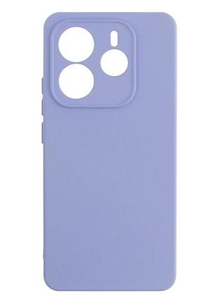 Чохол силіконовий full camera для xiaomi redmi note 14 4g захист камери tpu ліловий