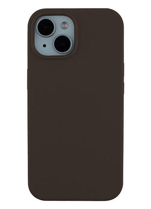 Чехол силиконовый full size для iphone 15 защита камеры противоударный 35.dark olive