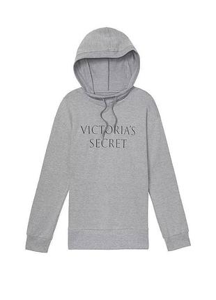 Худі/кофта з капюшоном жіноча victoria’s secret оригінал розміри xs,s сіра