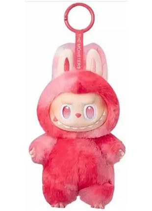 М'яка іграшка райдужна лабубу pop mart з колекційною фігуркою the monsters labubu 16 см