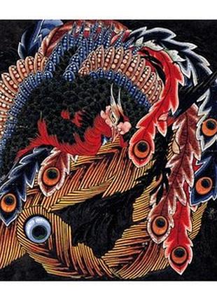 Листівка японське мистецтво - ceiling of ganshoin temple at obuse