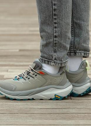 Чоловічі кросівки hoka w kaha 2 low gtx grey