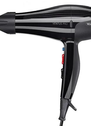 Фен wahl ventus pro tourmaline ionic, черный (2200w)