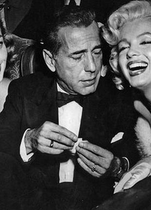 Листівка marilyn monroe - with actors