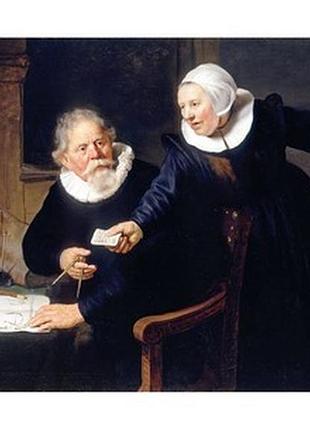 Листівка rembrandt — portrait of jan rijcksen