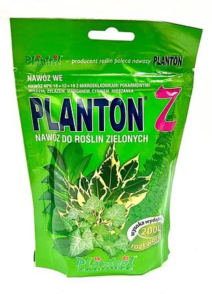 Удобрение "planton z" (плантон) 200 г для декоративно-лиственных растений