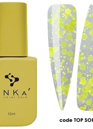 Dnka’ top sorbet топ для ногтей без липкого слоя, 12 мл