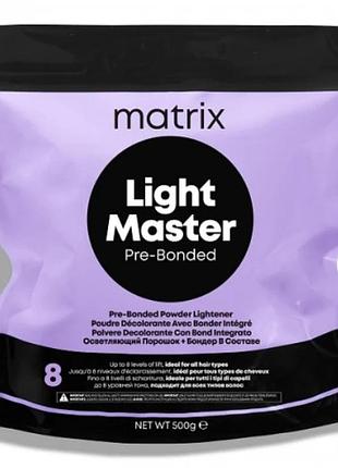 Порошок для осветления волос matrix light master pre-bonded, 30 г