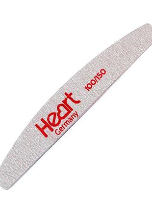 Пилка для ногтей heart half 100/150