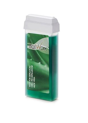 Воск в картридже italwax - алое вера, 100г