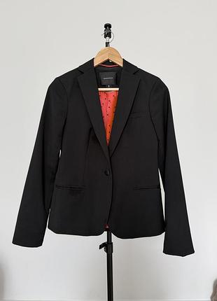 Чорний класичний піджак від maison scotch