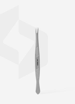 Пинцет для бровей staleks classic 10 type 1 (широкие прямые кромки)