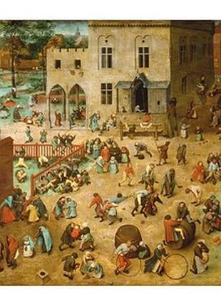 Листівка pieter bruegel — children’s games, 1560